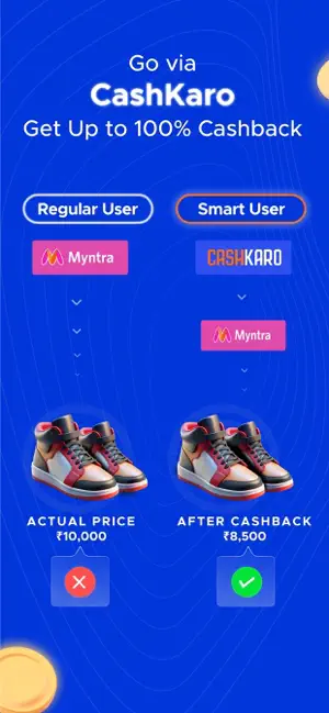 CashKaro - Cashback & Coupons iPhone screenshot 2