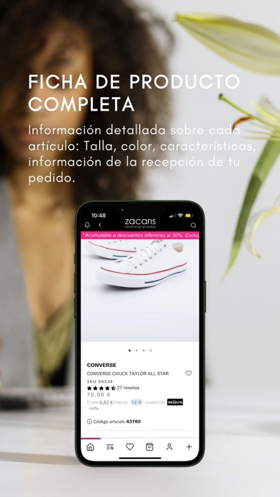 Zacaris Zapatos Online Screenshot