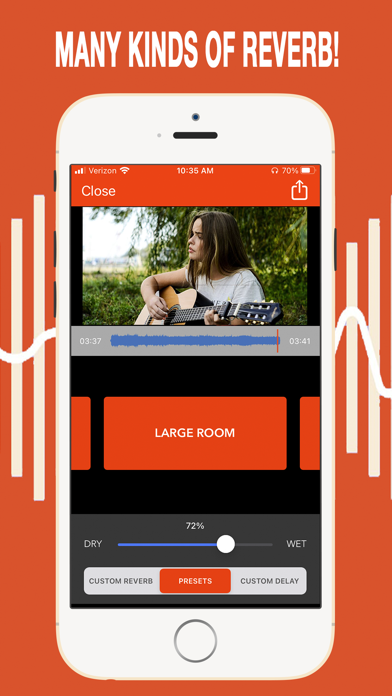 VideoVerb Pro: Reverb on Video Screenshot