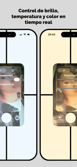 Captura de pantalla de Luz Para Cámara - Glowy en iPhone 2