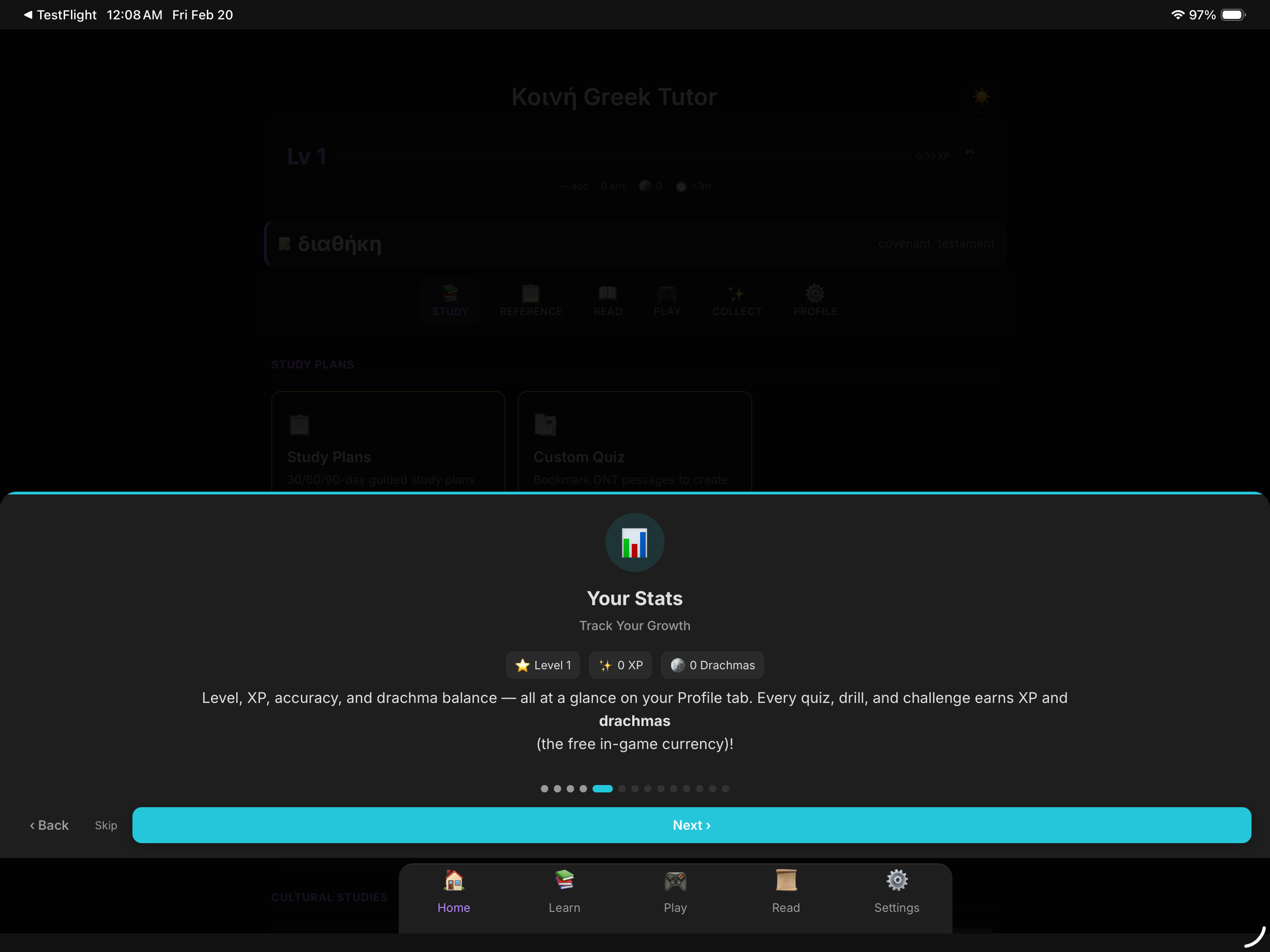 Koine Greek Tutor screenshot 16