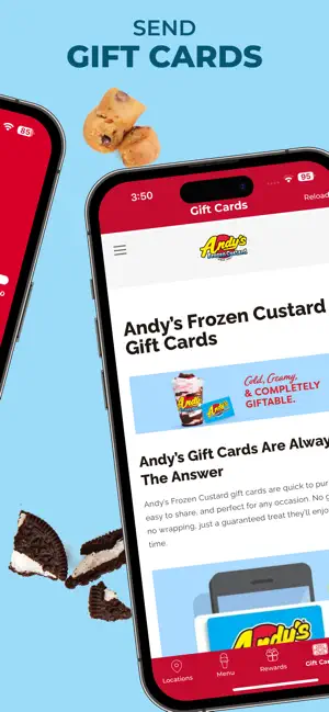 Andy's Frozen Custard iPhone screenshot 3