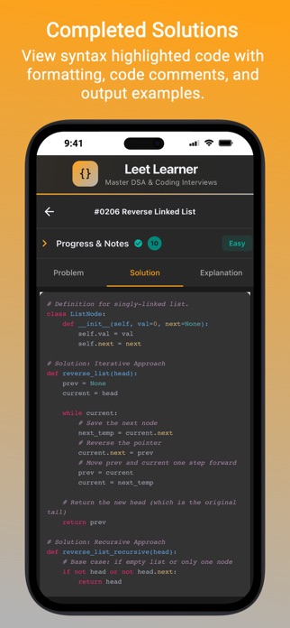 Leet Learner: Coding Interview Screenshot 2 of 10