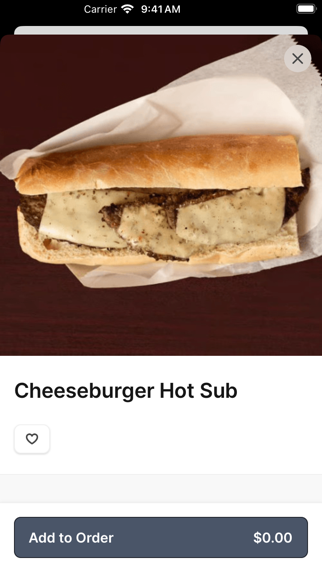 App screenshot