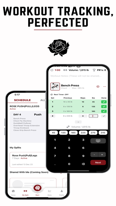Rose: Lift, Track, Share Screenshot