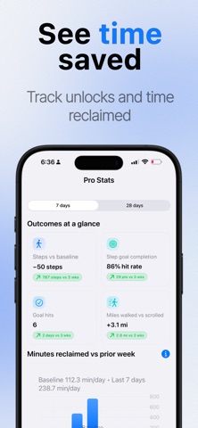 WalkLock: Walk to Unlock Apps iPhone screenshot