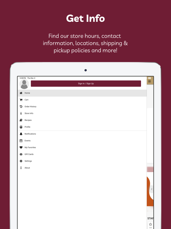Oswego Wine & Liquor iPad screenshot 2 - Shopping app