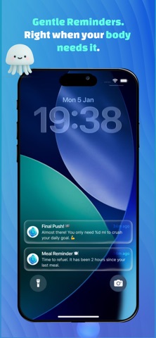 HydroMeal - drink enough water screenshot