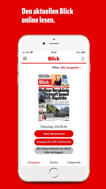 Blick E-Paper