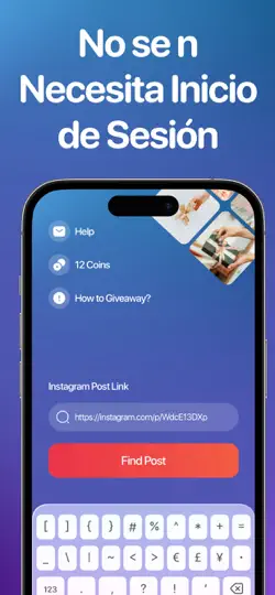 Captura de pantalla de Giveaway Picker By Prize en iPhone 2