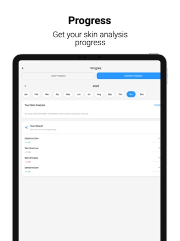 Glowsense: AI Skin Analyzer iPad screenshot