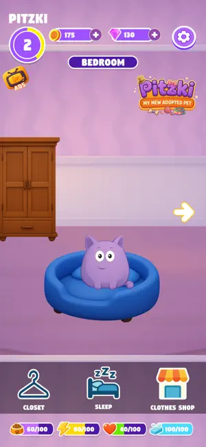 Pitzki: Virtual Pet screenshot 3