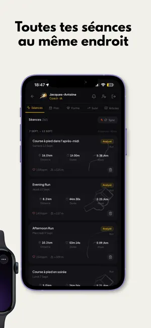 CoachMyRun: Coach Running IA screenshot 4