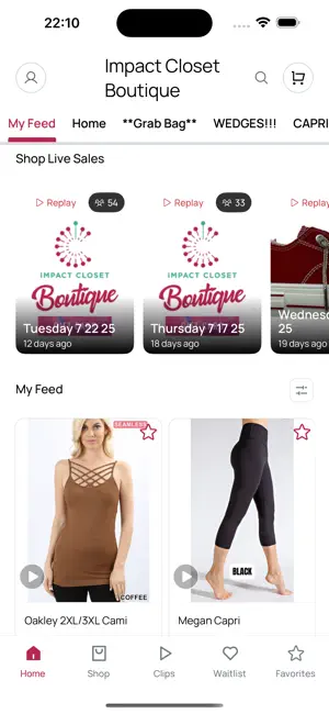 Impact Closet Boutique screenshot 2