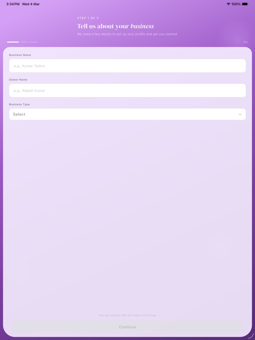 iPad screenshot