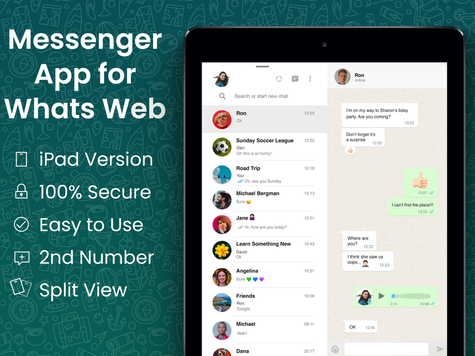#1. Messenger Duo for WhatsApp (iOS) Podle: BEST SOCIAL APPS DEVELOPMENT LTD