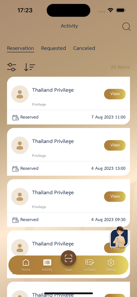 Thailand Privilege Vendors screenshot 2