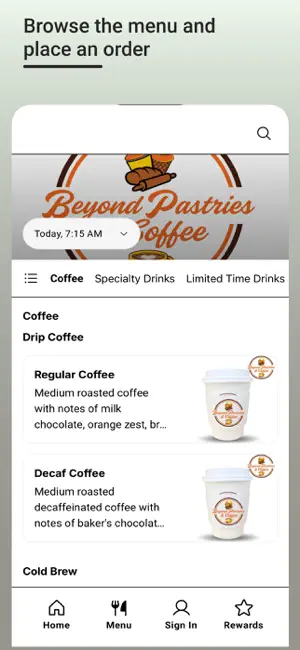 Beyond Pastries & Coffee screenshot 2