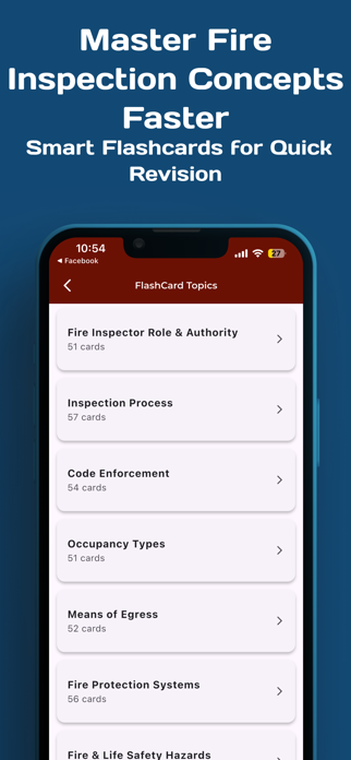 Fire Inspector Exam Prep 2026 Screenshot 8 of 10