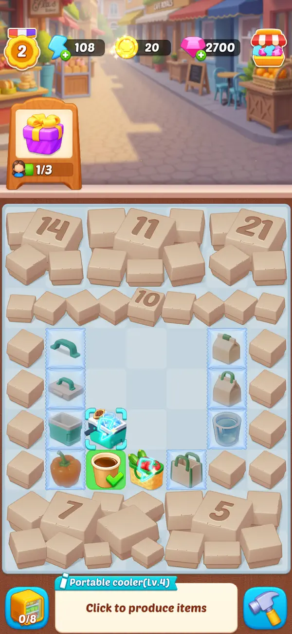 #1. Happy Merge Diary (iOS) Oleh: Loong Rising Limited