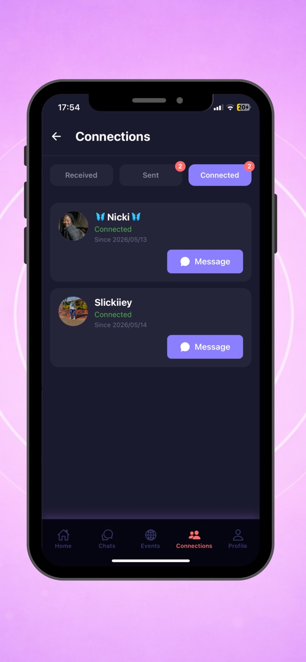 iPhone screenshot