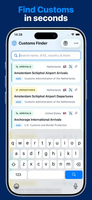 Customs Finder screenshot 1