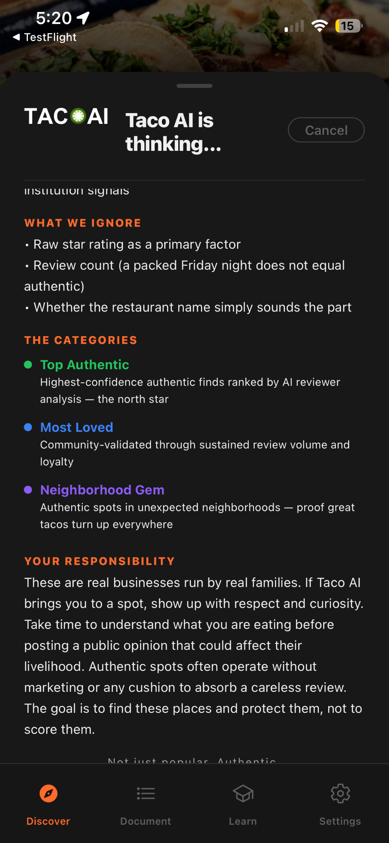 Taco AI: Authentic Tacos screenshot 4
