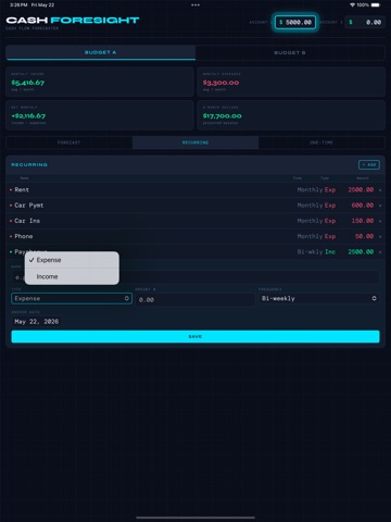 App screenshot