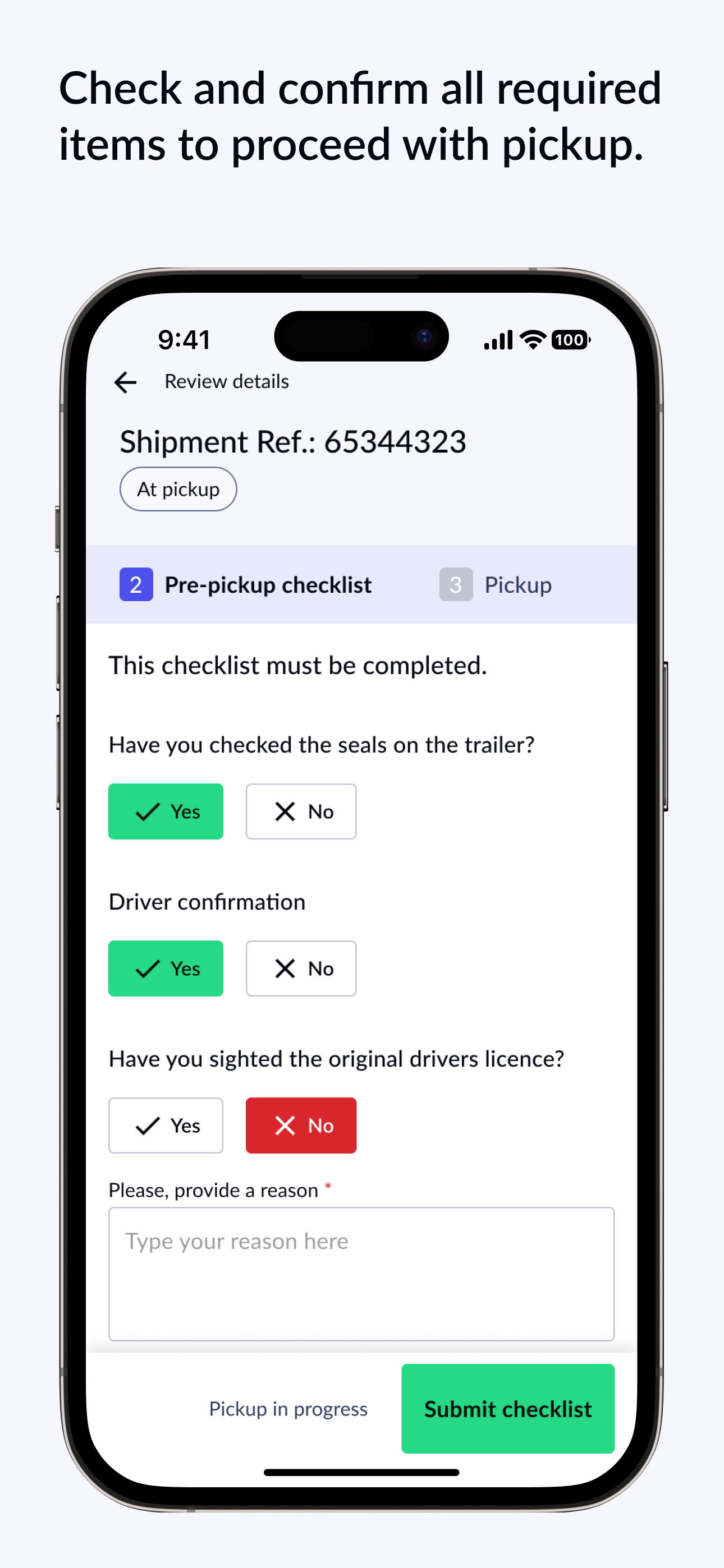 Overhaul Shipment Connect screenshot 6