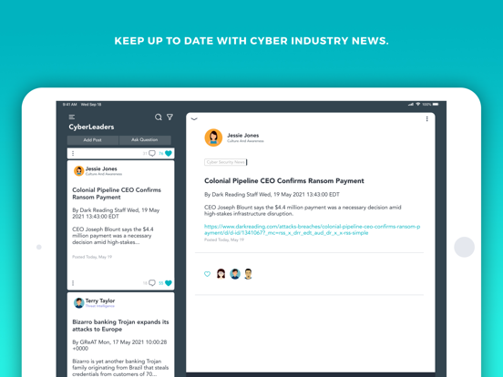 Screenshot #6 pour Cyber Leadership Hub