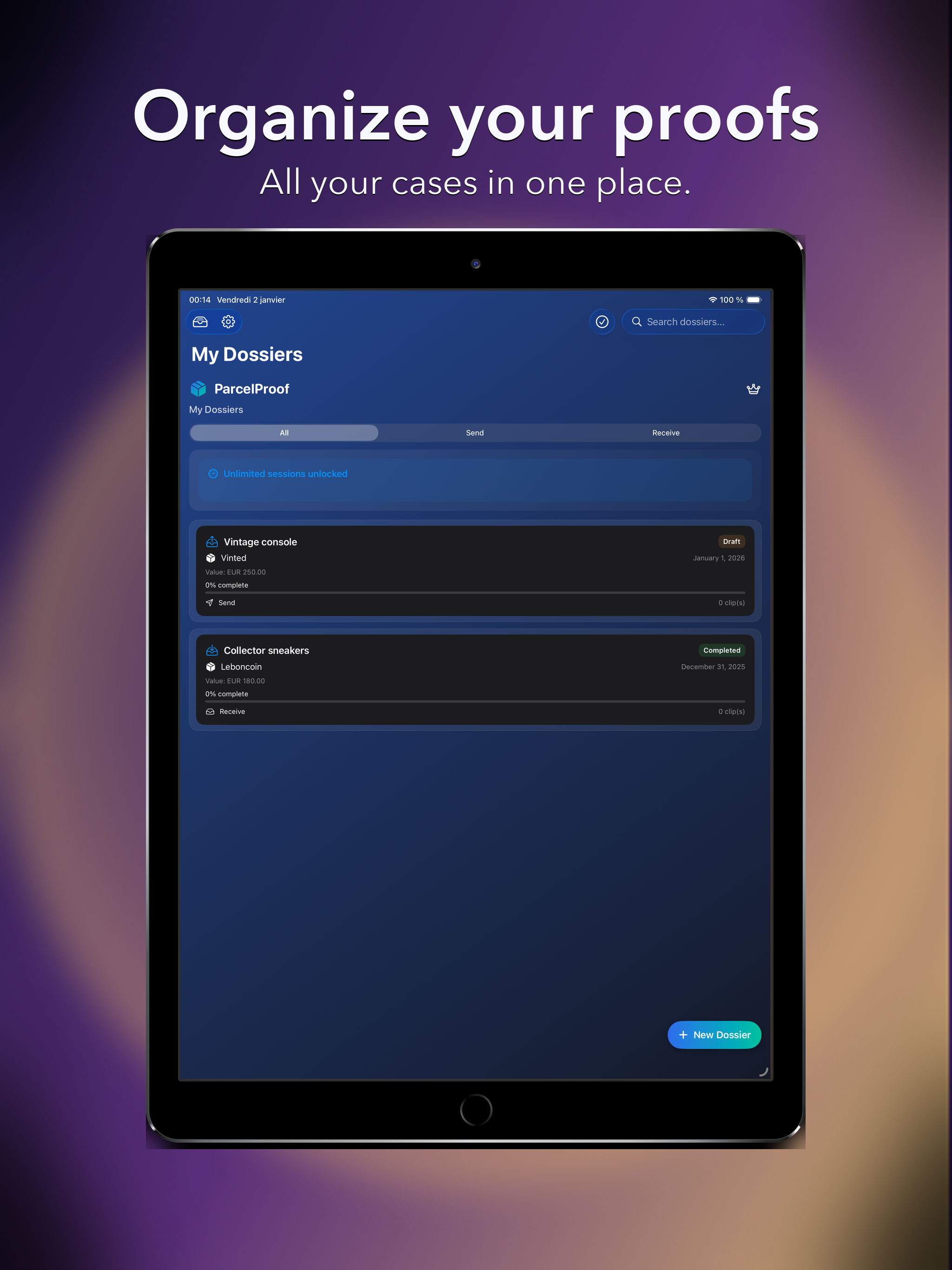 ParcelProof screenshot 5