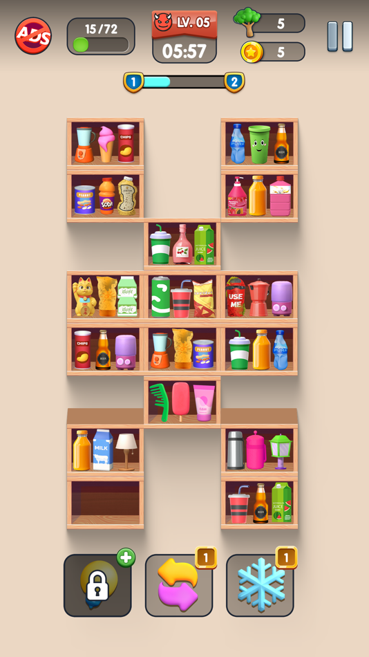#3. Eco Sort Goods Matching Puzzle (iOS) 由: Syed Ghazanfar