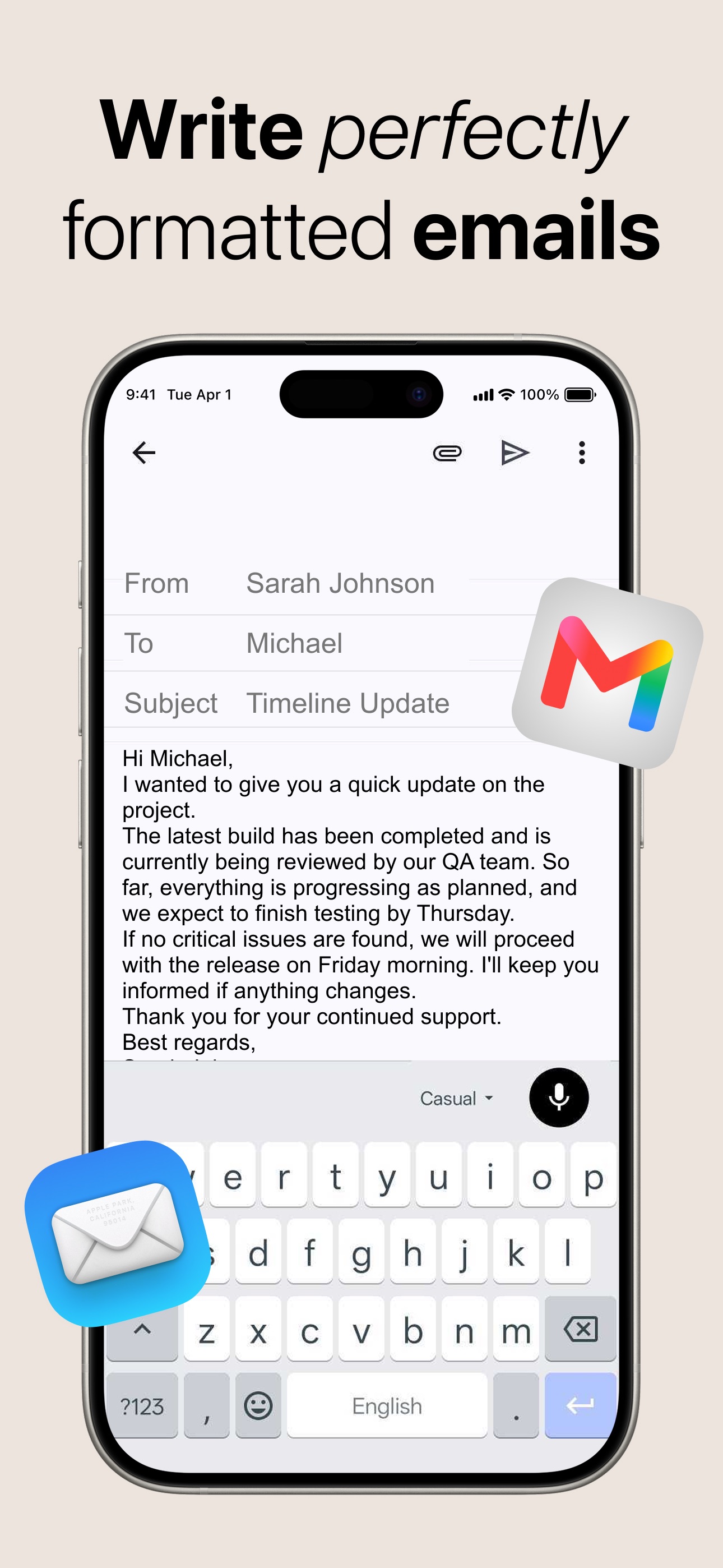 Screenshot 4 of VoiceBoard: AI Voice Keyboard