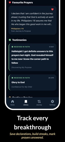 Assured: Bible Declarations Screenshot 6 of 7