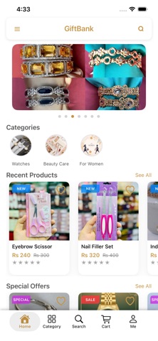 GiftBank screenshot