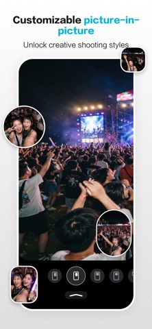 Dual Camera: Front & Back Screenshot 3 of 5