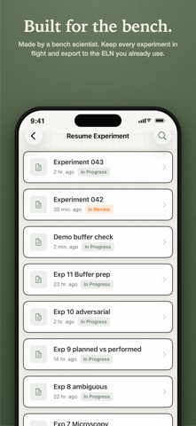 Verbex - Voice Lab Notebook screenshot