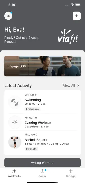 ViaFit screenshot 2