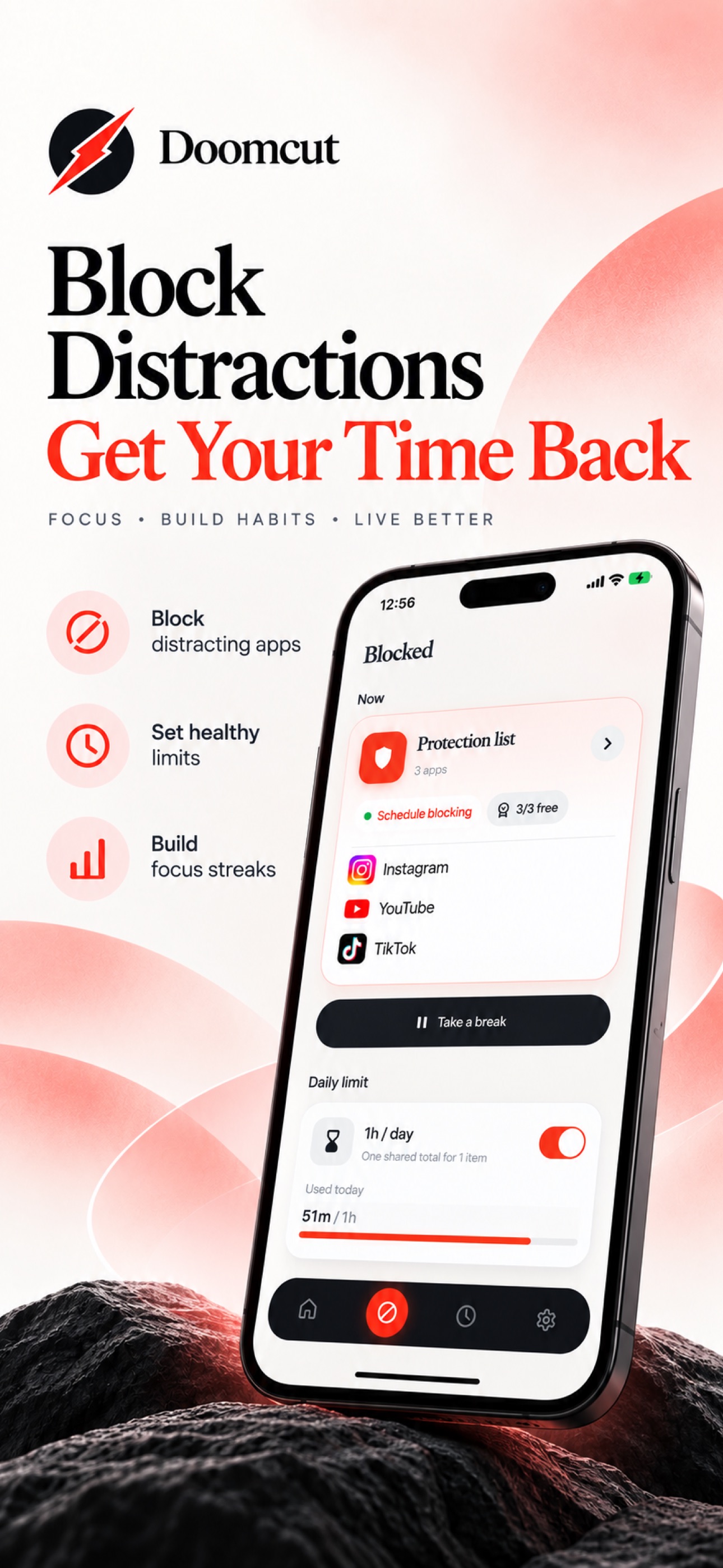 Screenshot 2 of Doomcut: App Blocker