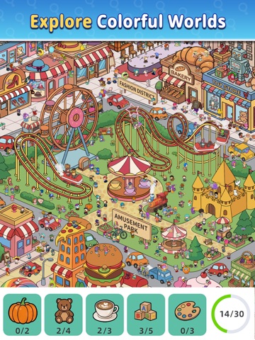 Hidden Objects:Explore & Find iPad screenshot