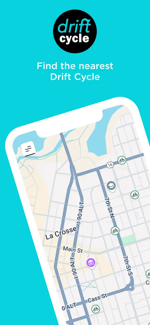 Screenshot #1 pour Drift Cycle - Bike Share