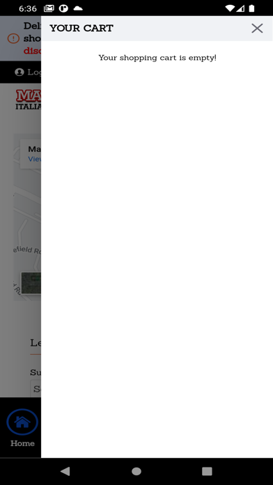 Marcos Italian Takeaway Screenshot
