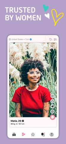 PINK - Women Dating & Chat iPhone screenshot