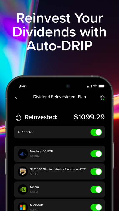 baraka: Buy US Stocks & ETFs iPhone screenshot 6 - Finance app