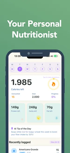 Meal Mentor: NutrAI screenshot 2