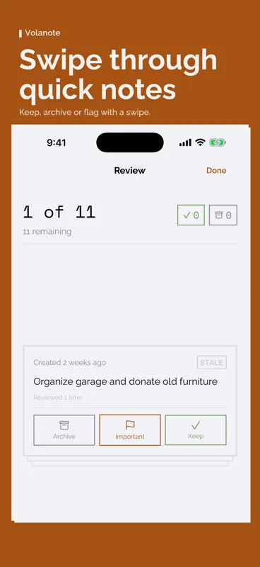Volanote: Quick Notes screenshot 1 of 6