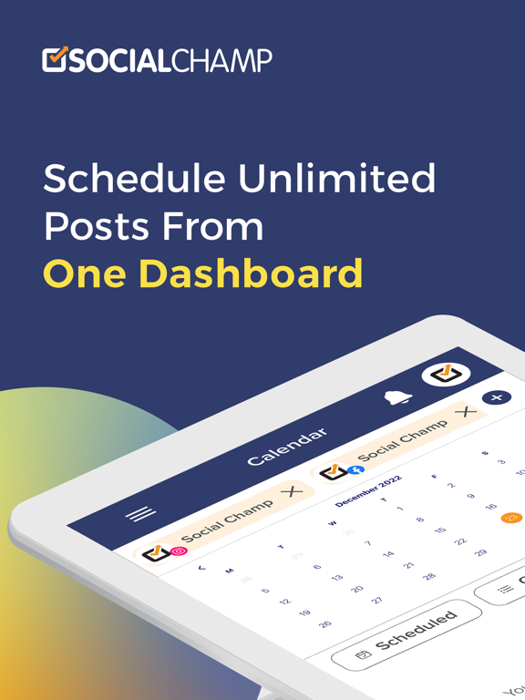 Screenshot #4 pour Social Champ: Social Media App