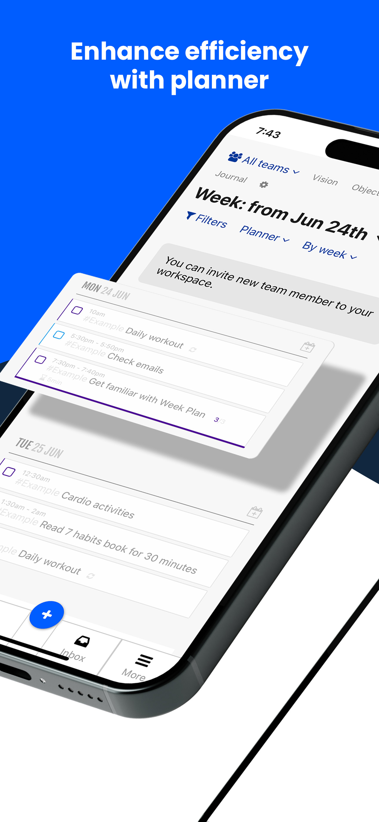 Week Plan: Weekly Tasks, Goals