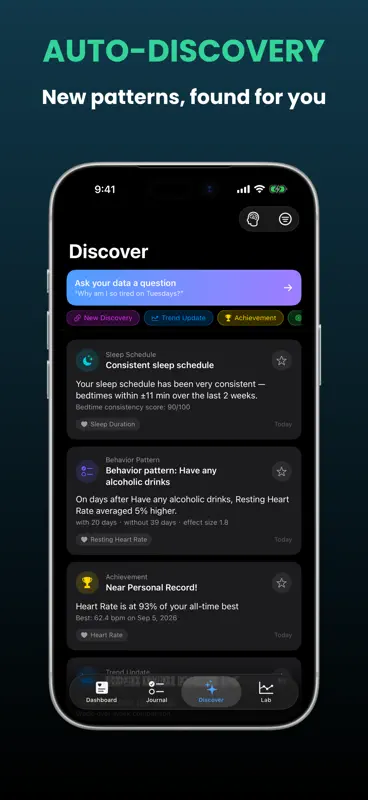 Correlate - Health Insights screenshot 5 of 10