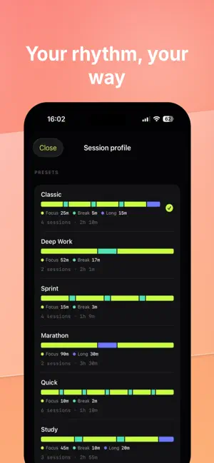 Murova: Focus Timer screenshot 4